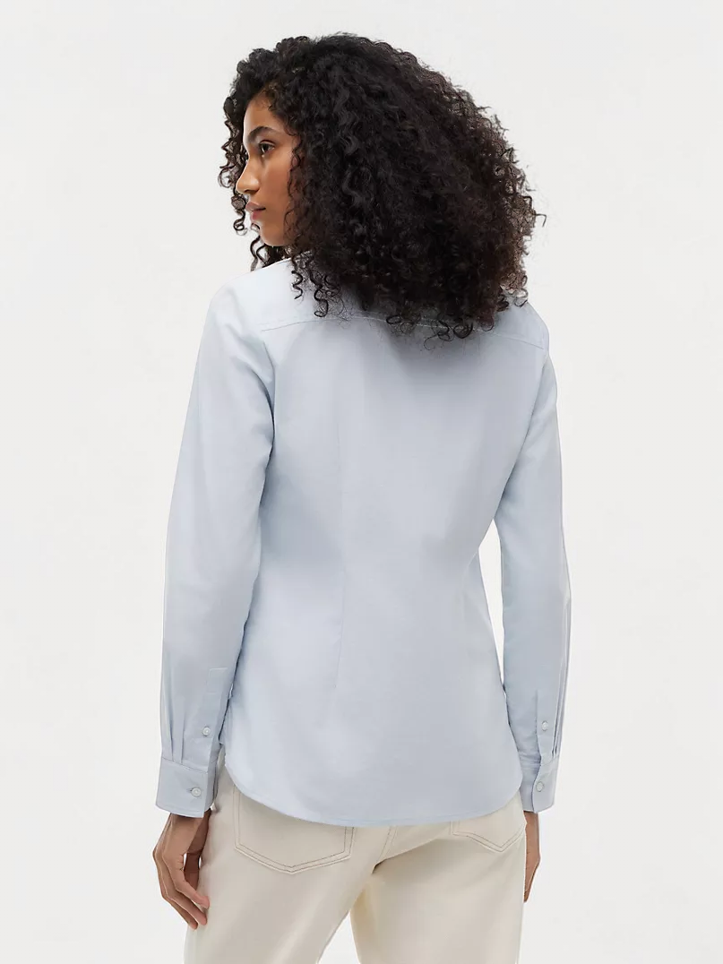 Regular Fit Stretch Oxford Shirt Shirt 76J4826-CJP