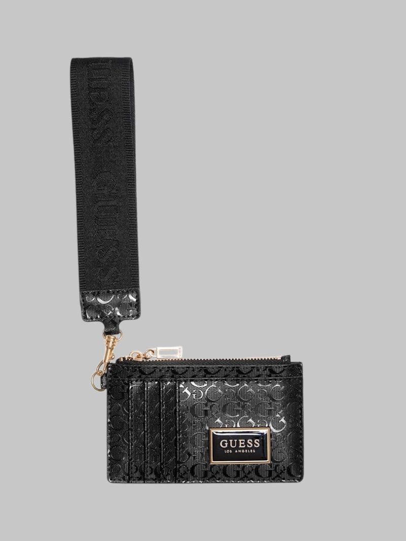 Abree Faux-Leather Card Case Wristlet