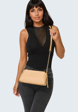 Adela Monogram Baguette Crossbody