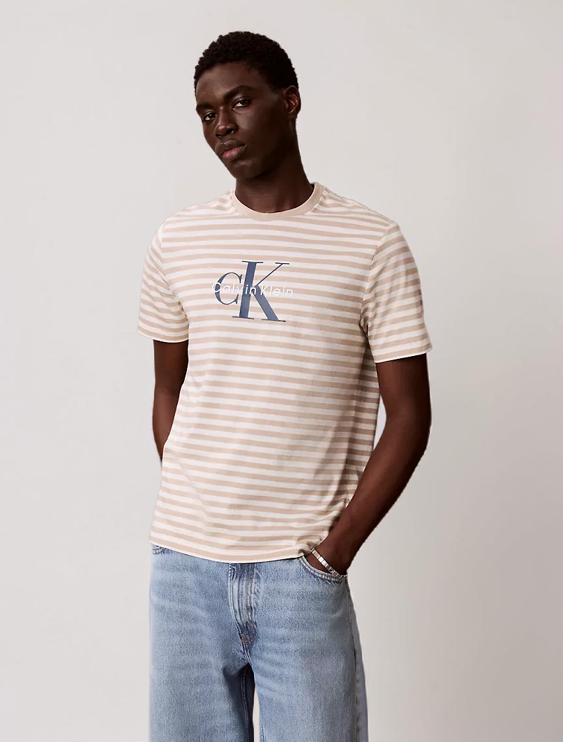 Monologo Graphic Stripe Classic T-Shirt