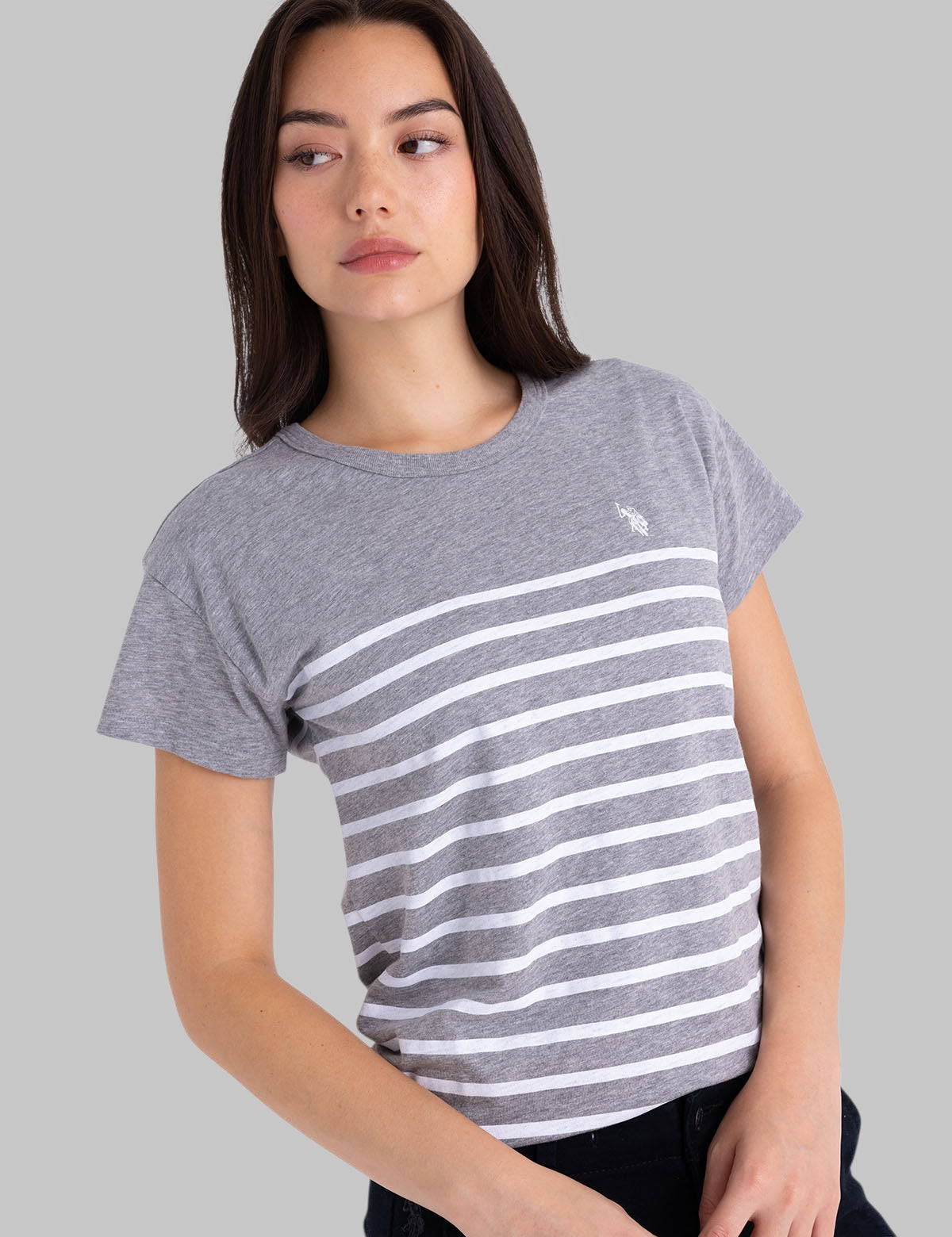 COLORBLOCK RINGER STRIPE T-SHIRT,21T0083-2J00A,