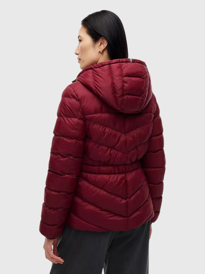 TOMMY HILFIGER  Quilted Hooded Jacket,XW09404-ACI