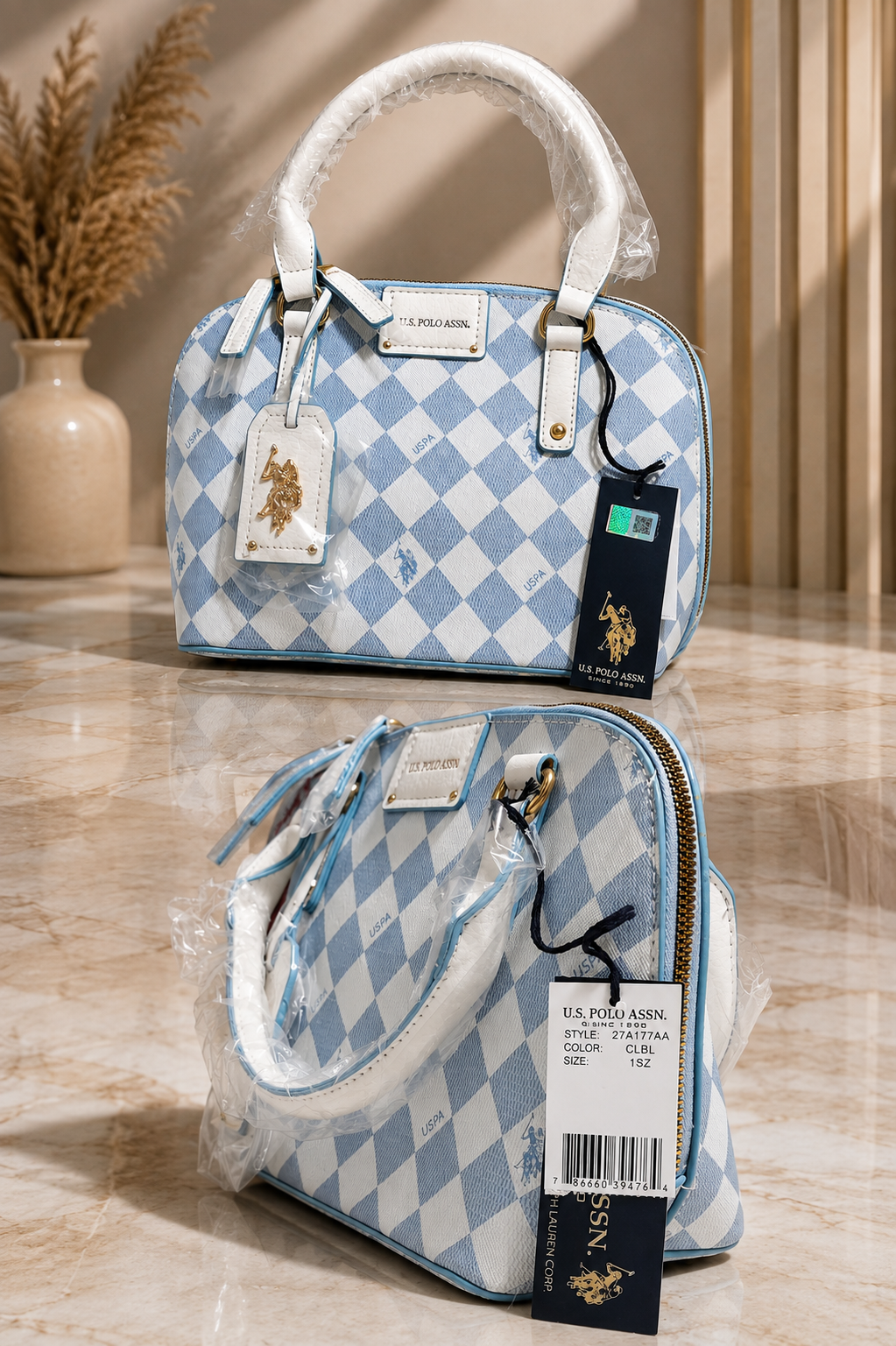 Immediate DIAMOND SIGNATURE DOME BAG WITH CROSSBODY STRAP,27A177-AA00A