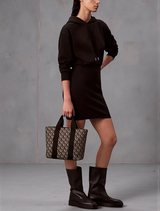 C.K Ultralight Logo Jacquard Mini Tote Bag 4F3354G