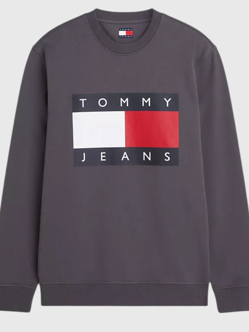 TOMMY HILFIGER Jeans Big Flag Logo Sweatshirt,DM22643-MBM