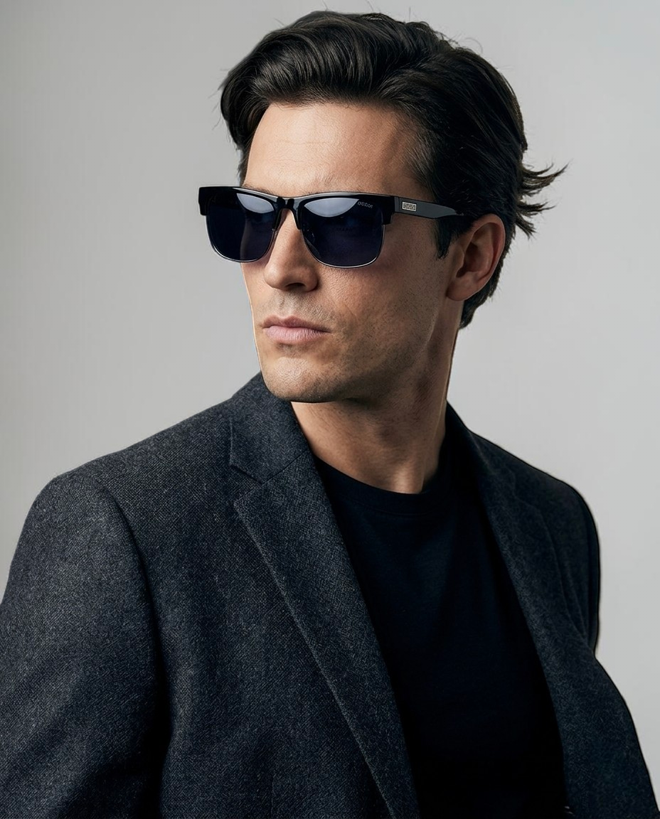 Guess  56mm Square Sunglasses