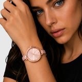 LADIES ROSE STRAP WATCH,USC42177UO-0000A