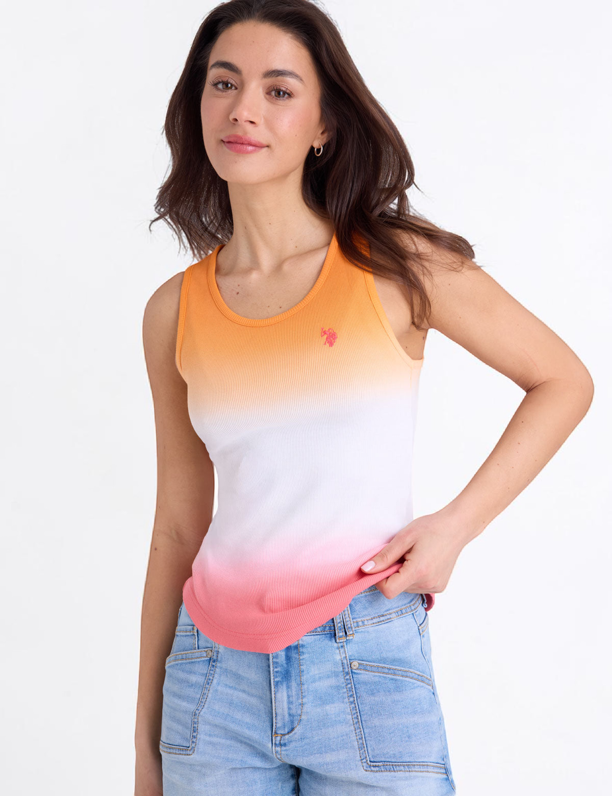 OMBRE RIB TANK TOP 215787-6700A