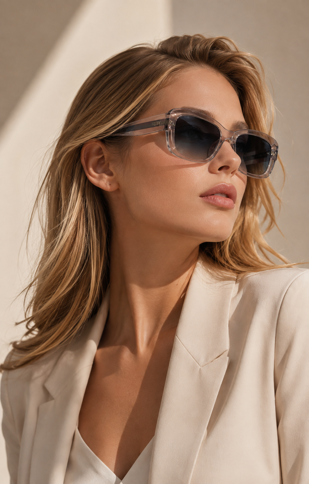 Immediate Guess Women's Rectangular Sunglasses