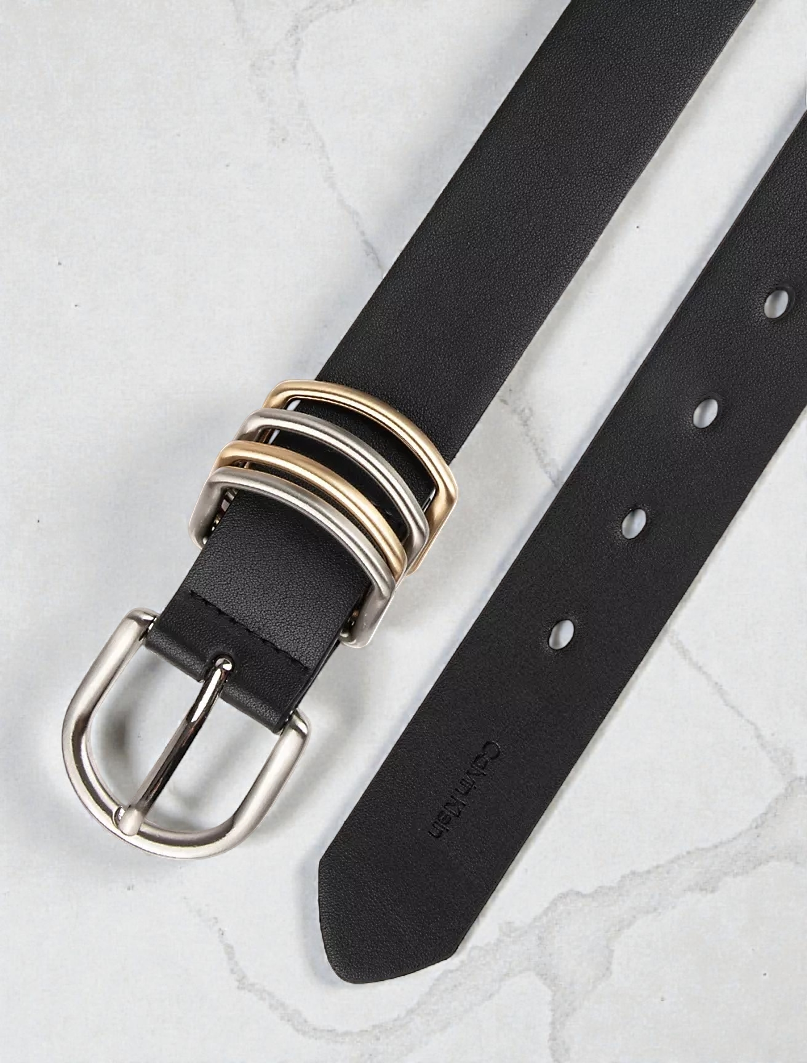 C.K Mixed Metal Loops Belt