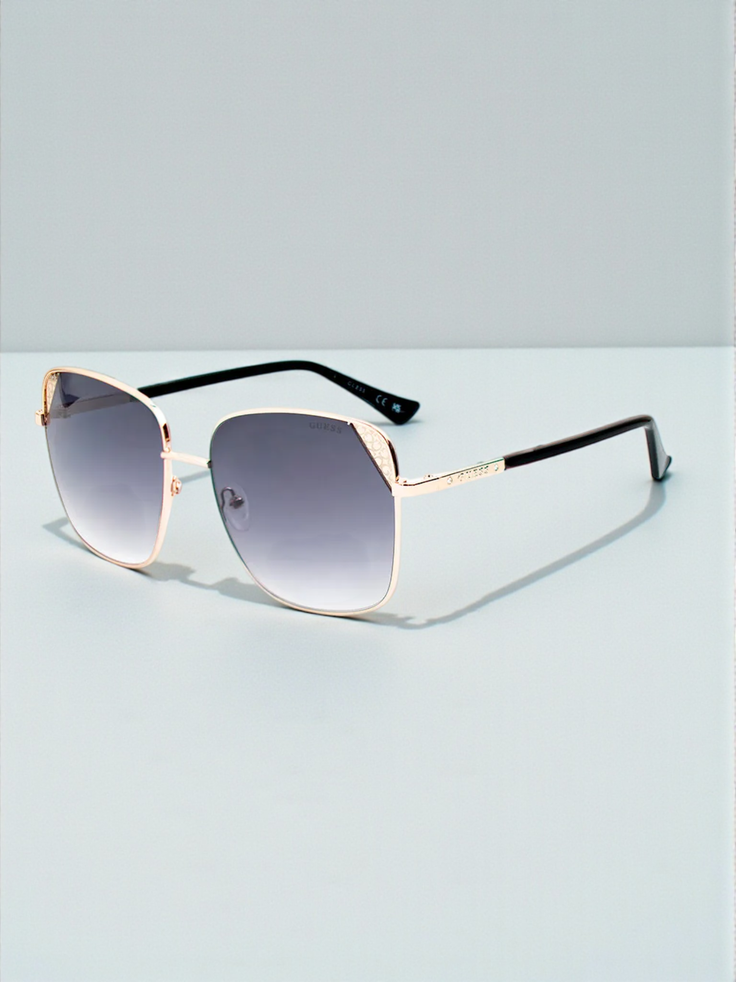 Immediate Guess 59mm butterfly Sunglasses Serial GF00035
