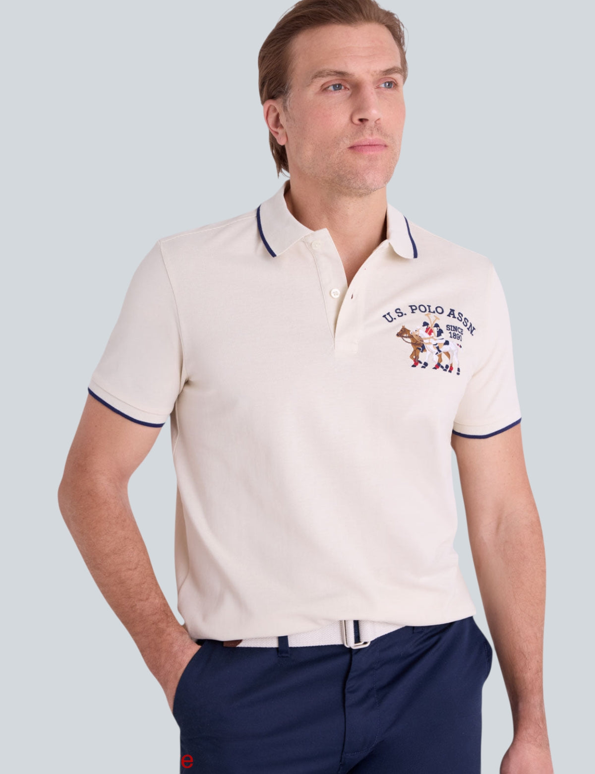 PIQUE POLO SHIRT WITH LOGO,11D491-3O00A