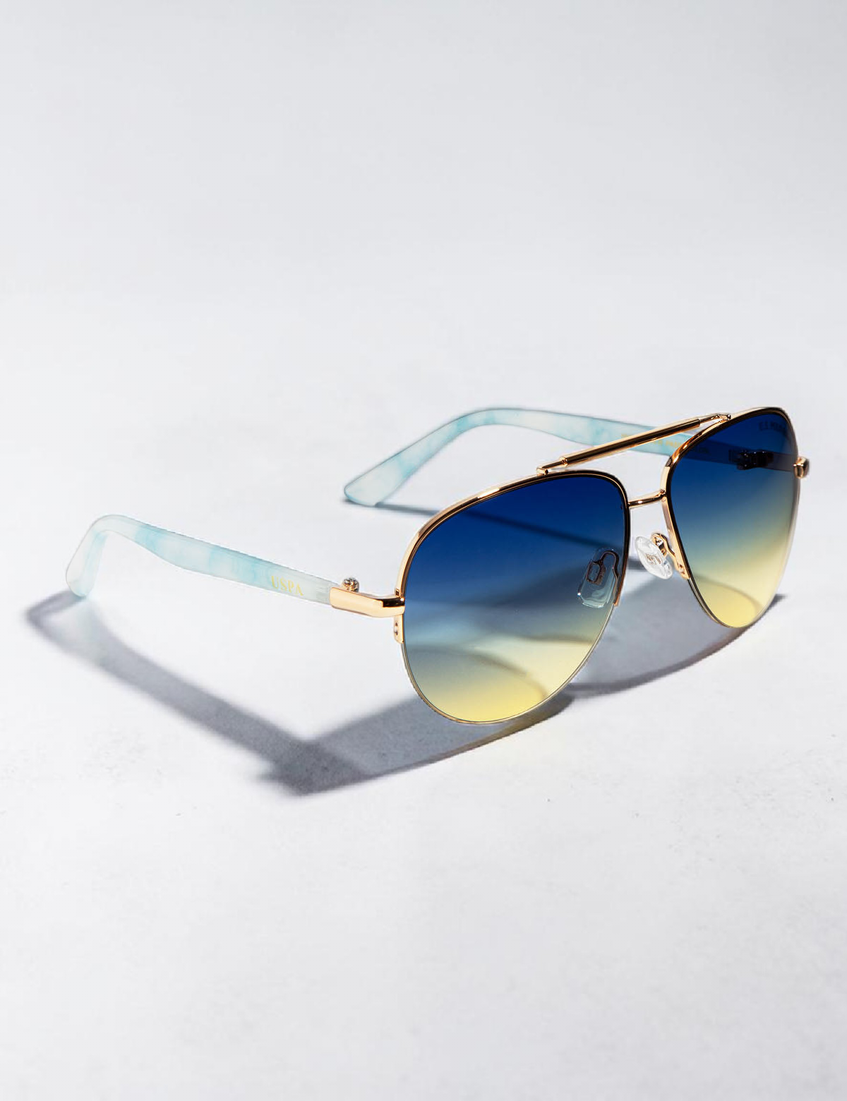 US Polo LADIES METAL AVIATOR SUNGLASSES Serial PA5030