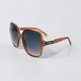 Guess Blue Gradient Square Ladies Sunglasses,GF00017