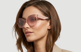 Bordeaux  Butterfly Ladies Sunglasses