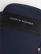 Hilfiger Logo Textured  Reporter Bag