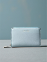C.K Foil Logo Square Zip Wallet 4F1091G