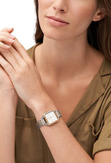 Colleen Three-Hand Two-Tone Stainless Steel Watch