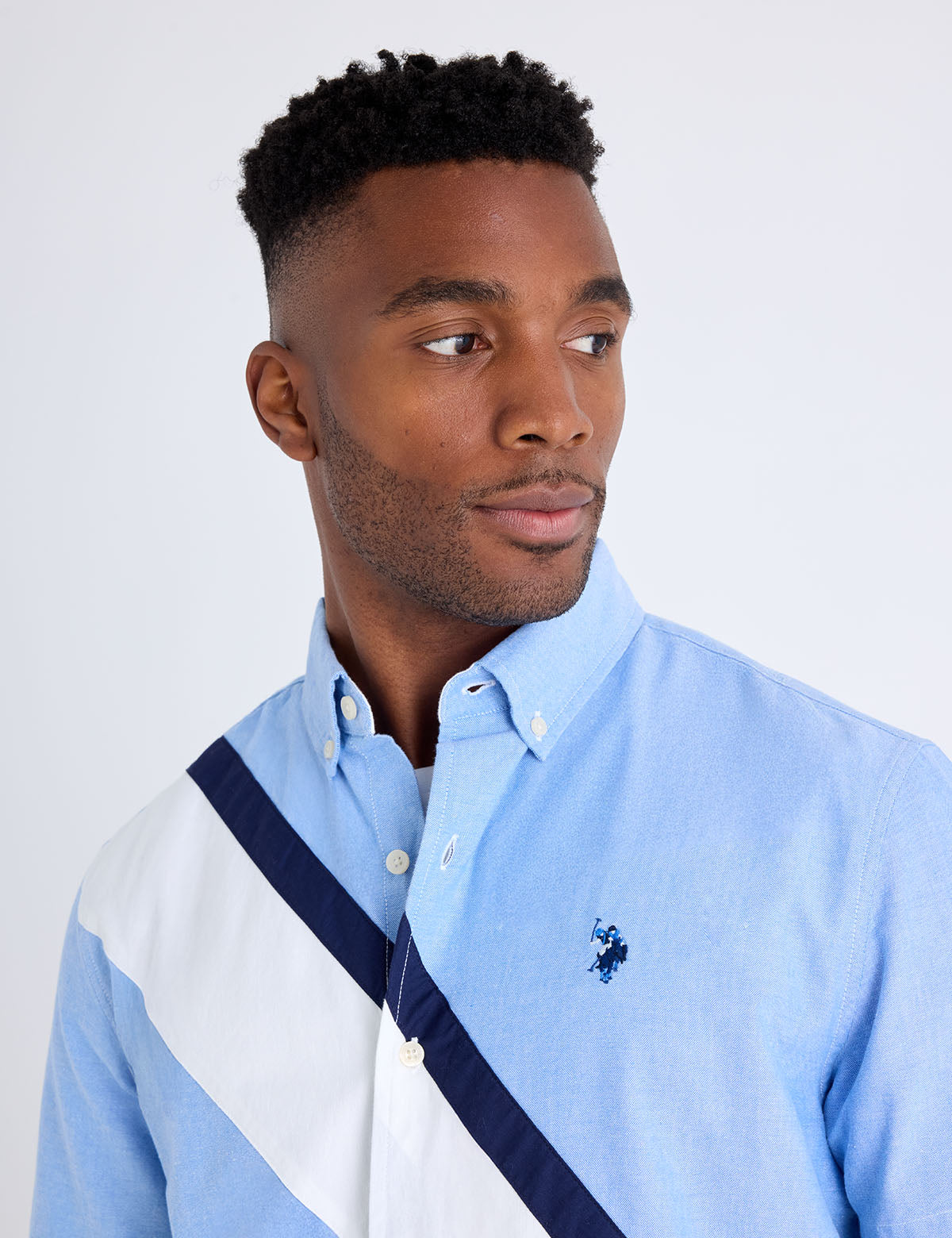 SHORT SLEEVE SASH OXFORD SHIRT Serial 11D072-YN00A