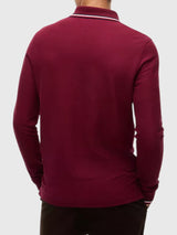 TOMMY HILFIGER Long-Sleeve Tommy Wicking Polo,78J9766-VLP