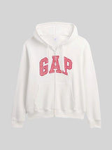 Gap Relaxed Gap Logo Zip Hoodie,627454