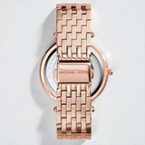 M.K Women's Darci Rose Gold-Tone Stainless Steel Bracelet Watch 39mm MK3192