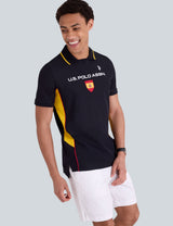 SPAIN SHIELD PERFORMANCE PIQUE POLO SHIRT,11P0203-2900A