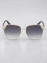 Guess 59mm Butterfly Sunglasses