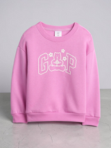 babyGap Logo Relaxed Crewneck Sweatshirt