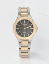 LADIES TWO TONE LINK ANALOG WATCH,USC40746UO-0000A