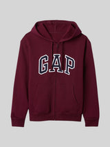 Gap Relaxed Gap Logo Zip Hoodie,627454