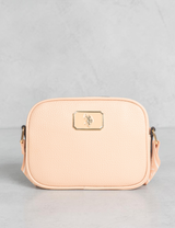 ENAMEL PLATE CLASSIC ZIP CROSSBODY BAG Serial 27V0087-AA00A