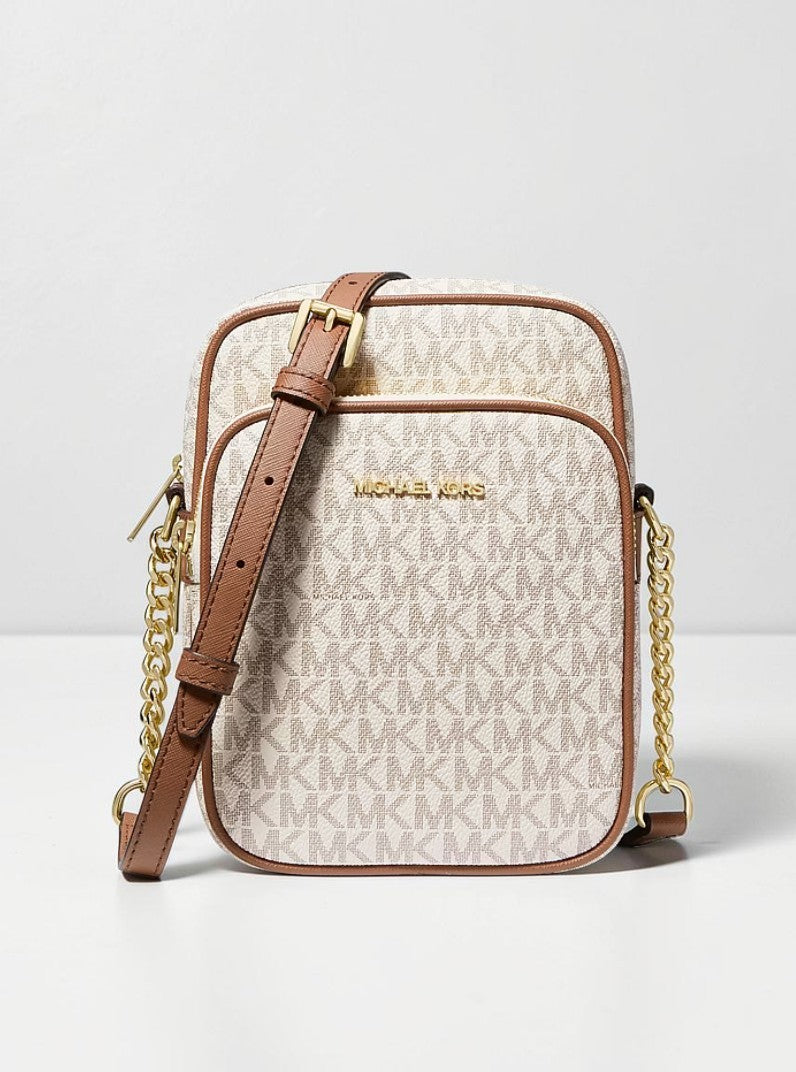 Michael Kors Jet Set Travel Medium Logo Crossbody Bag, 35F1STVC2B