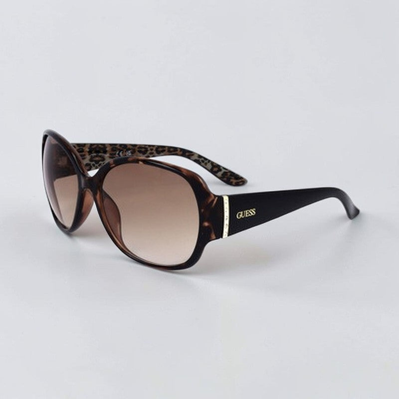Guess Brown Gradient Oversized Ladies Sunglasses