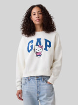 Gap Oversized Wedge Crewneck Sweatshirt,1174939