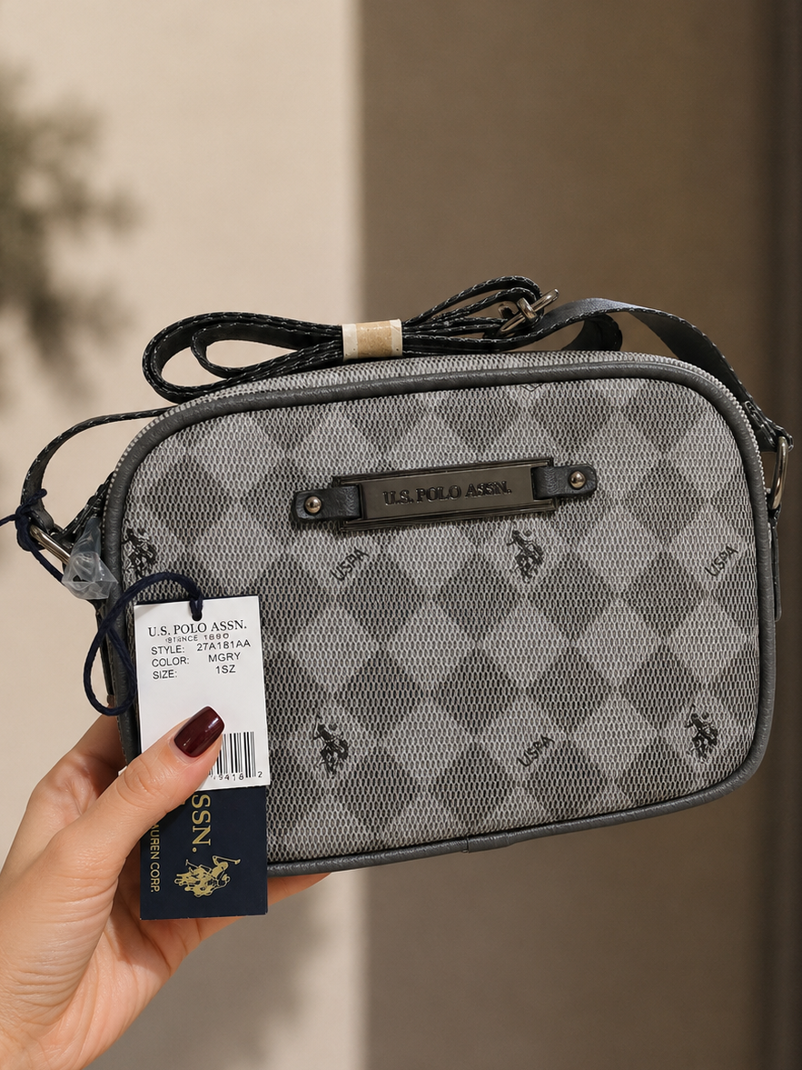 Immediate CLASSIC ZIP PRINTED CROSSBODY BAG, 27A181-AA00A