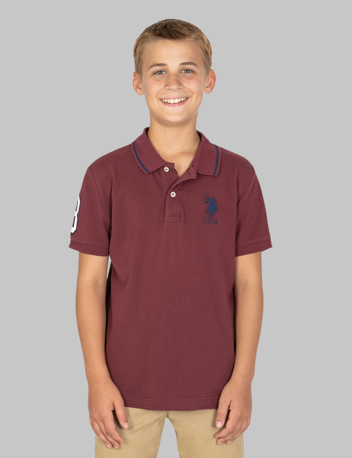 BOYS PIQUE POLO SHIRT