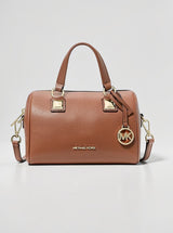 Grayson Pebbled Leather Duffel Crossbody Bag,35S6GGYC1L