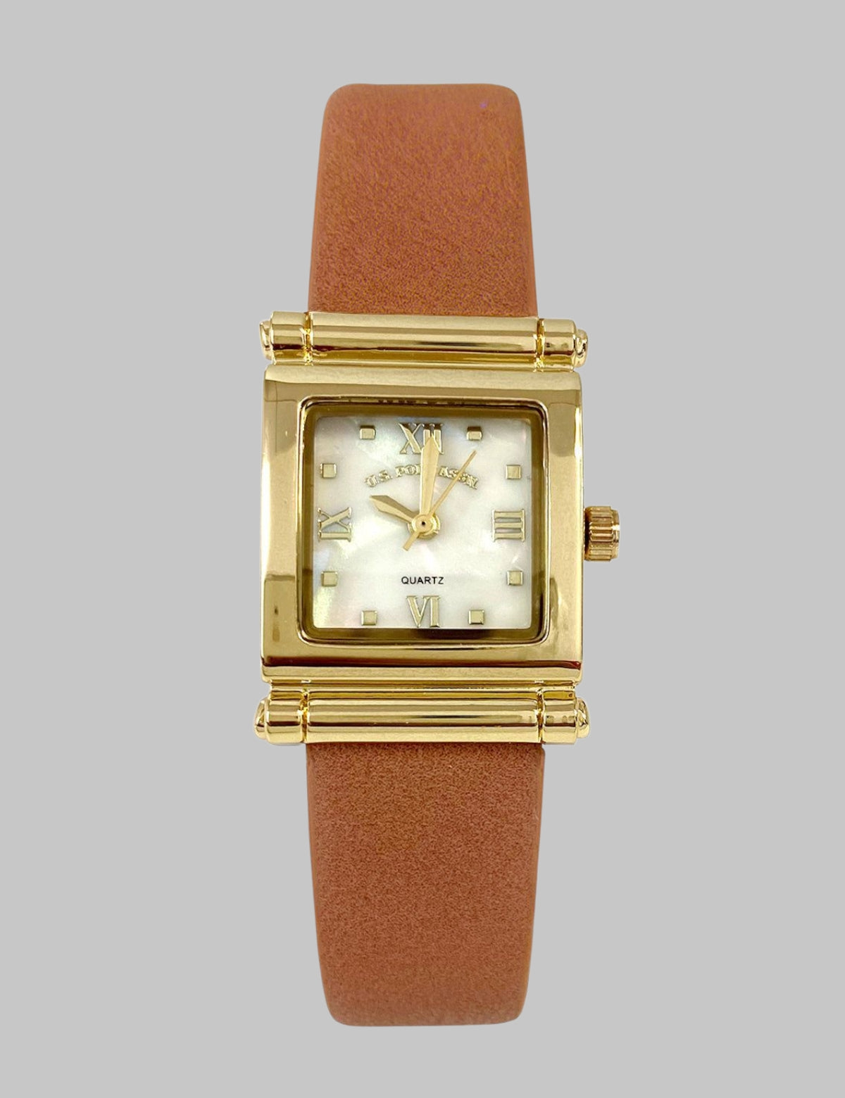 LADIES BROWN STRAP SQUARE FACE WATCH
SKU: USC42173UO-0000A