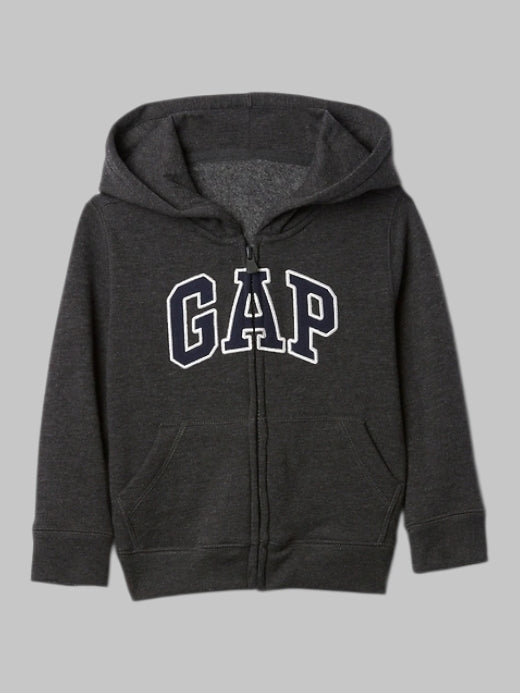 babyGap Relaxed Logo Zip Hoodie