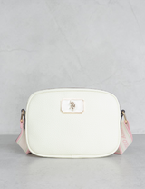 ENAMEL PLATE CLASSIC ZIP CROSSBODY BAG Serial 27V0087-AA00A