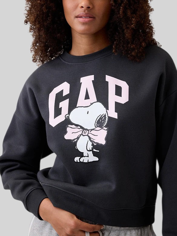 Gap Oversized Wedge Crewneck Sweatshirt,1174939