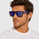 Tommy Hilfiger 
Grey Blue  Square Men's Sunglasses