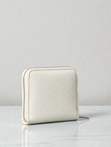 C.K Allover Monogram Square Zip Wallet