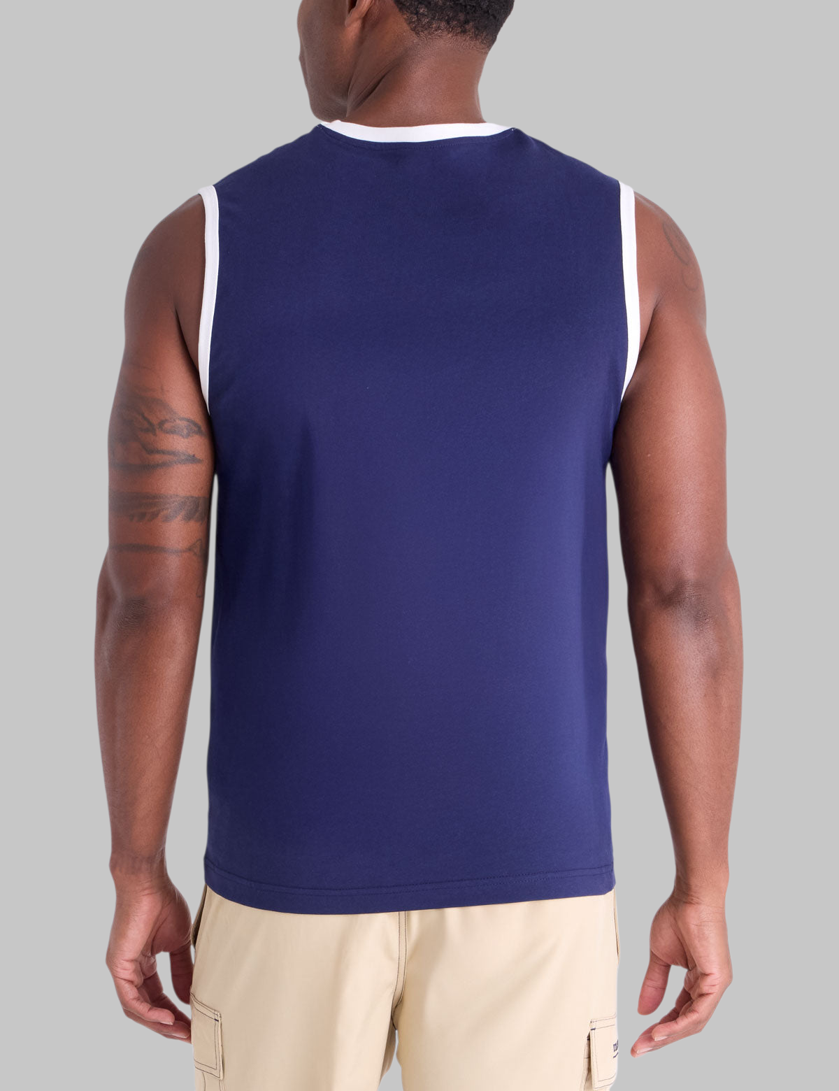 ALLOVER WORDMARK PRINT TANK