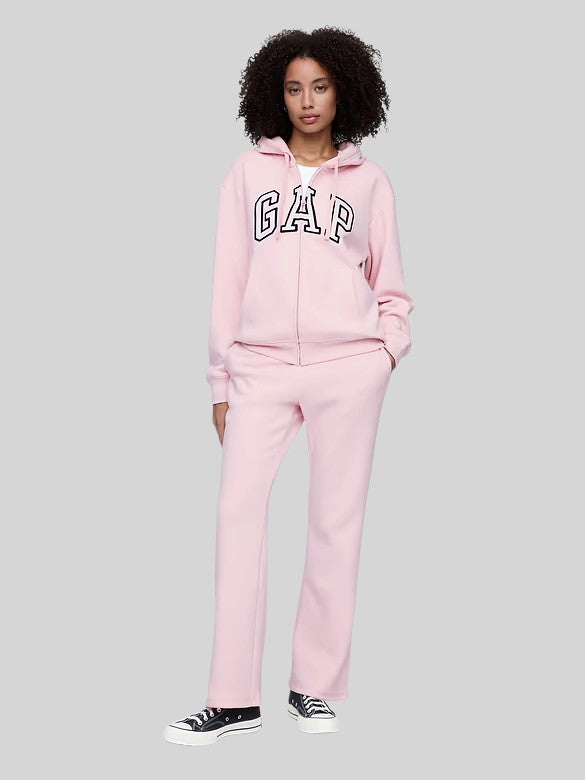 Gap Relaxed Gap Logo Zip Hoodie,627454
