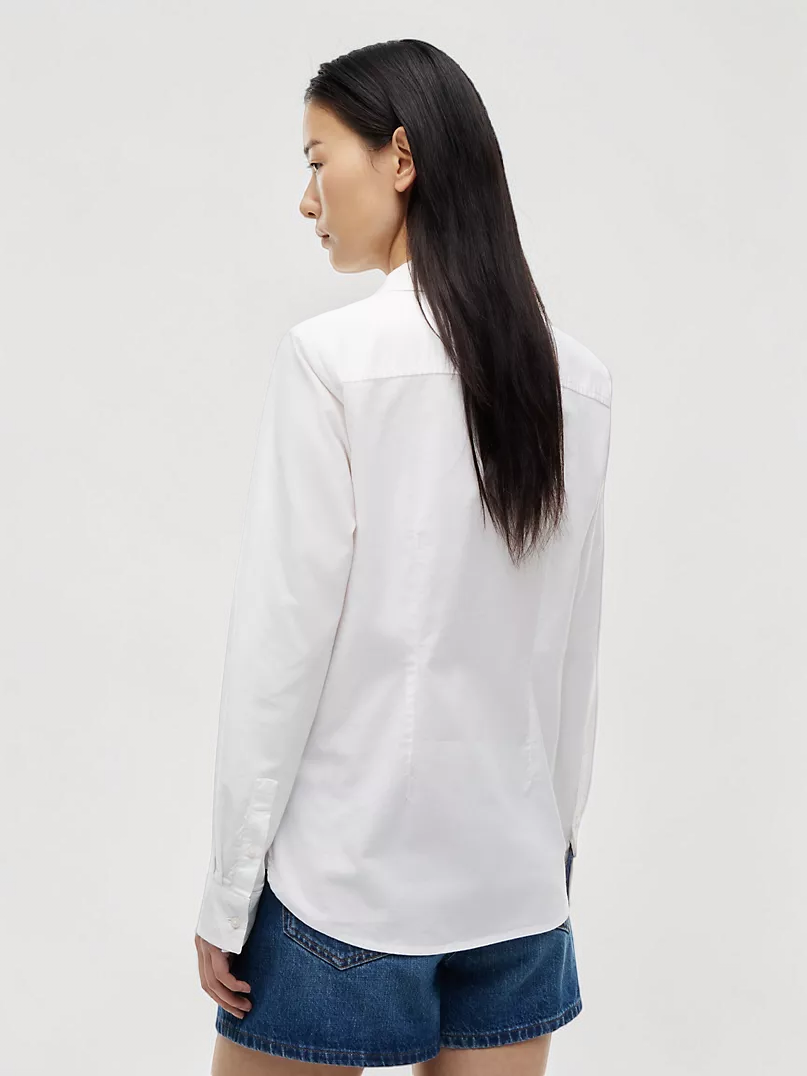 Regular Fit Stretch Oxford Shirt Shirt 76J4826-CJP