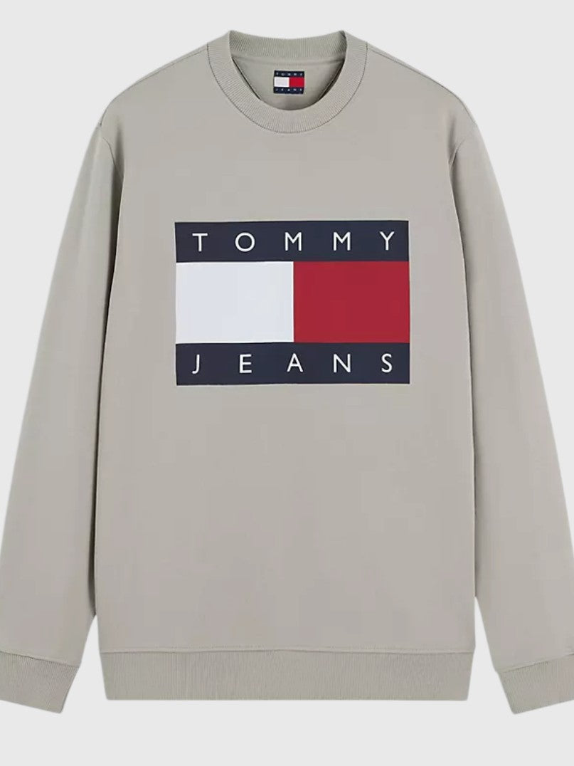 TOMMY HILFIGER Jeans Big Flag Logo Sweatshirt,DM22643-MBM