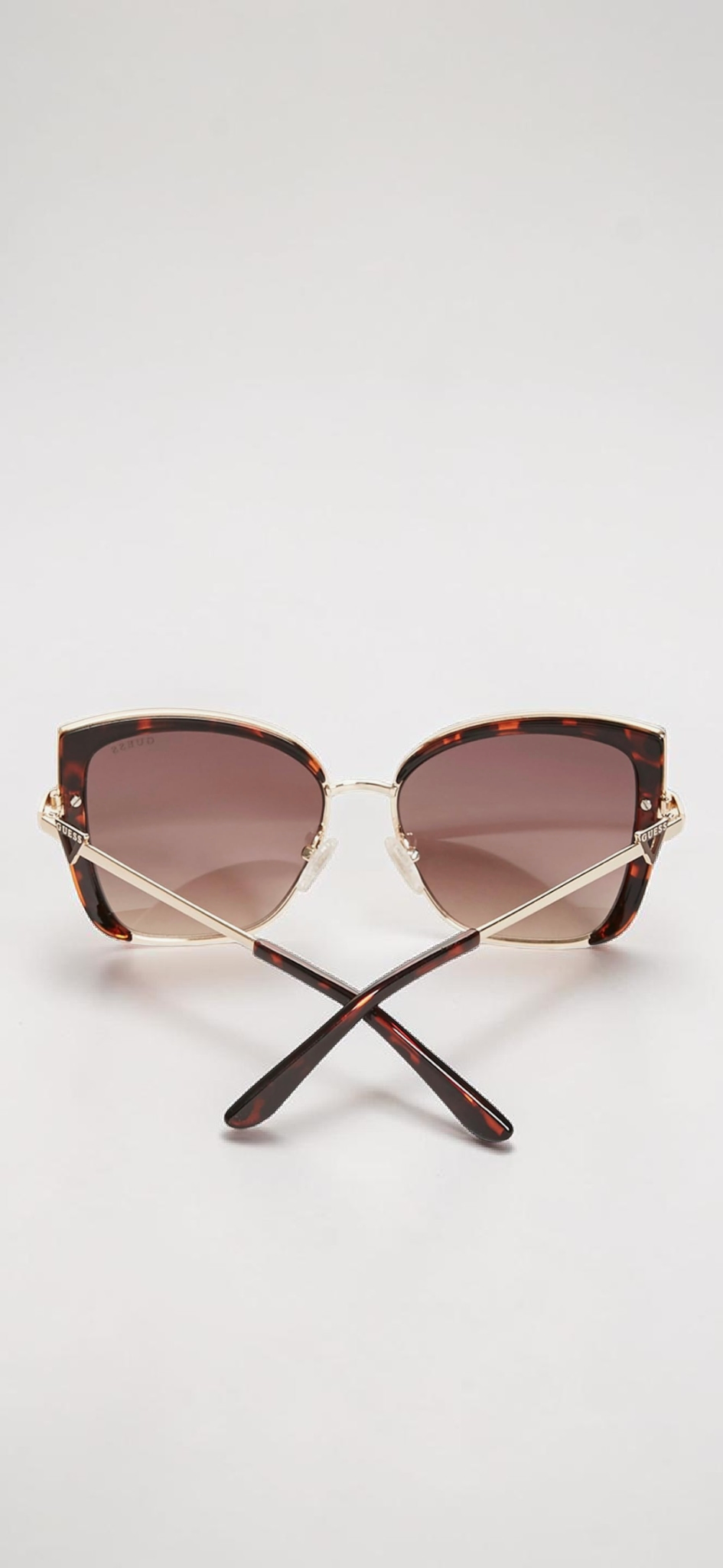 Brown Gradient Cat Eye Ladies Sunglasses