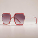 GUESS 
Bordeaux Gradient Butterfly Ladies Sunglasses
Item No. GF0418 69T 58